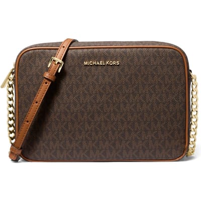 Michael Kors Large Crossbody Brown Size: OS | Shoulder Bags Outlet | Dames | Bruin