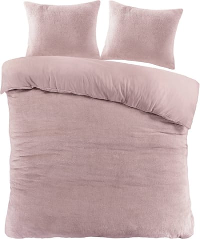 Papillon Teddy Dekbedovertrek Billy - Lits-Jumeaux - 240x200/220 cm - Roze