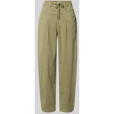 Barrel fit jeans van katoenmix