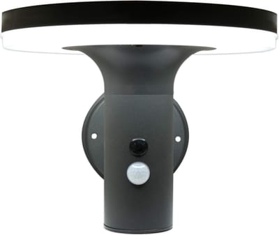Kynast Solar Wandlamp met bewegingssensor - Zonne-energie - Zwart