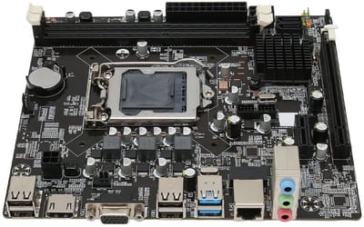 Allecto DDR3-moederbord LGA1155 CPU M ATX formaat 5.1-kanaals Geluidskaart Dual-channel DDR3 Ideaal voor gaming en multimedia