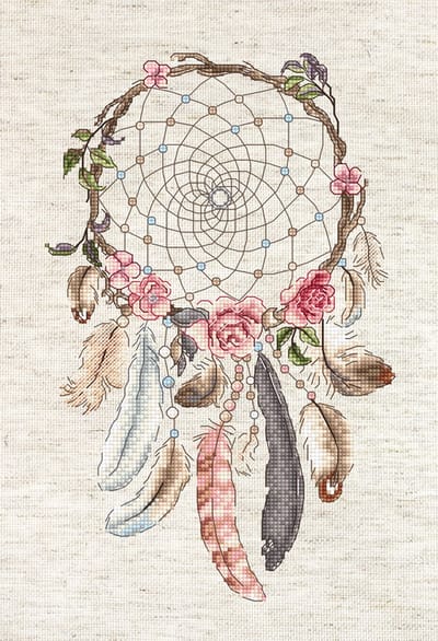 Letistitch borduurpakket Leef je Dromen / Live Your Dreams 957