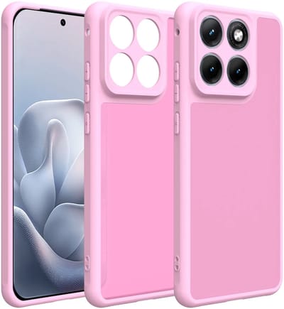 Hoesje geschikt voor Motorola Edge 70 Fusion - Phonesta AirFrost Semi-Transparante Back Cover - Mat Bubblegum Pink