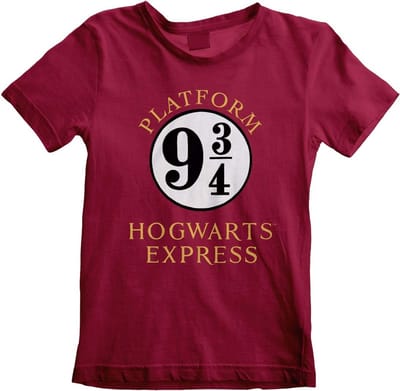 Harry Potter - Hogwarts Express Kids Tshirt - Kids tm 11 jaar - Rood