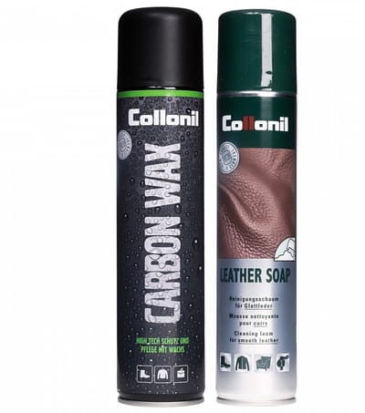 Collonil | Schoenverzorging set Leer | Reinigen en Beschermen | Kleur: Kleurloos