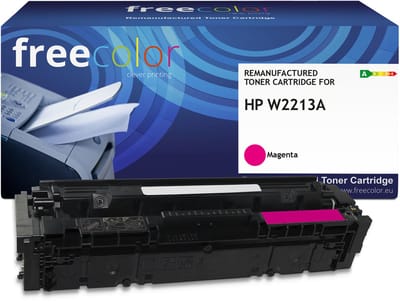 Freecolor - Vervangt HP 207A (W2213A) Toner - Magenta - 1.250 pagina's - Compatible