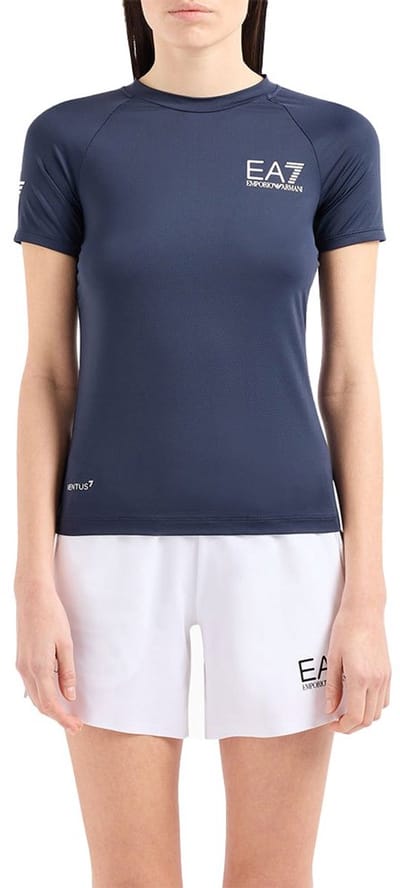 Ea7 Emporio Armani 8ntt70 T-shirt Met Korte Mouwen Blauw L Vrouw