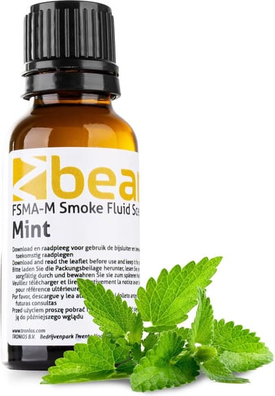 Rookmachine geurvloeistof - BeamZ FSMA-M mint geurvloeistof voor rookvloeistof