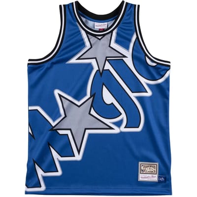 Basketbaltype tanktop voor heren Nba Big Face Jersey Orlmag
