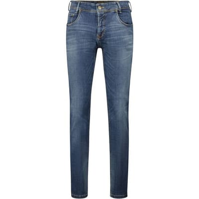 Gardeur Jeans Saxton DualFX Fibre Crosshatch Denim Stone Blue Used / male
