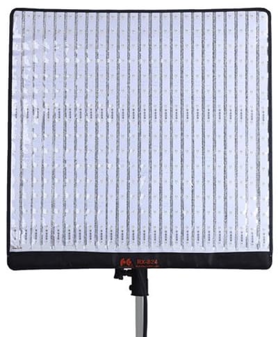 Falcon Eyes Ledpaneel Rgb Rx-824-k1 150watt 63 X 63 Cm Zwart