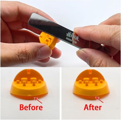 2x Precisie Glasvijl Set - Spiegelgepolijst voor Modellenbouw en Hobby - Roestvrij & Duurzaam