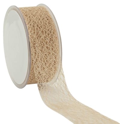Crispy lint Honeycomb Goud 38mm 20m