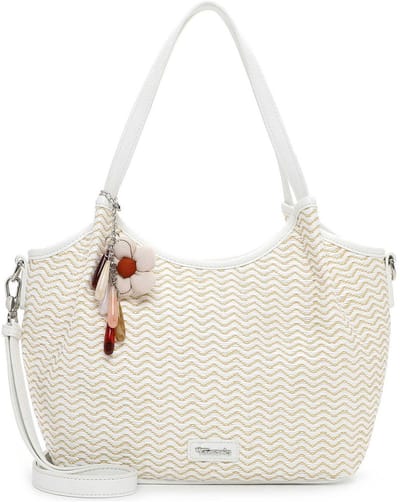 Tamaris schoudertas TAS Konstantina Cityshopper White wit