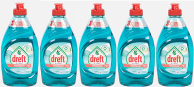 Dreft Platinum - 5XAfwasmiddel - Voordeelpak - Frisse Bries - 5X340 ml