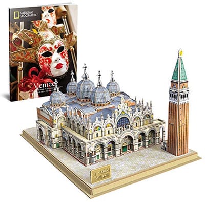 3D Puzzel Venetië St. Markusplein - Puzzel voor Volwassenen en Kinderen