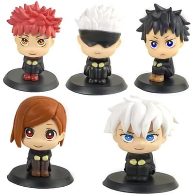 10cm Q Versie Anime Figuur Speelgoed Anime meisje Jujutsu Kaisen Figuur Yuji Itadori Gojo Satori PVC Actiefiguur Speelgoed Kind Cadeau