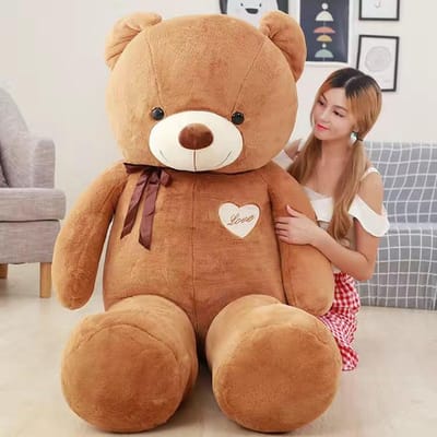 Grote Beer Pluche Speelgoedpop Extra Grote Pop Meisjes Verjaardagscadeau Knuffelbeer Teddy Panda Pop Full length 60cm