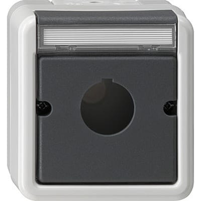 Gira Spatwaterdicht Opbouw-insteekschakelaar - 027230