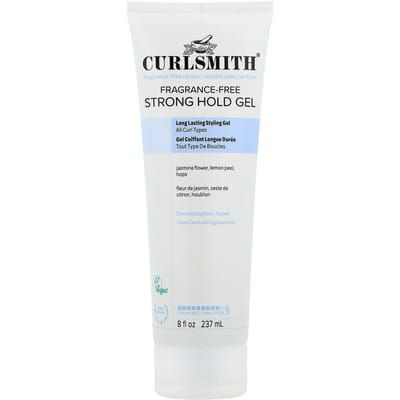 Curlsmith - Fragrance-Free Strong Hold Gel 237ml - Krullend Haar - Krullen Gel - Anti Frizz