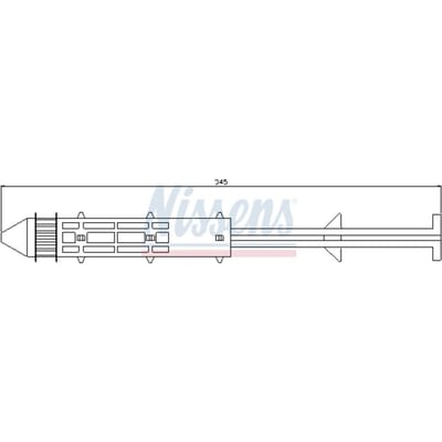 Droger, airconditioning NISSENS 95326