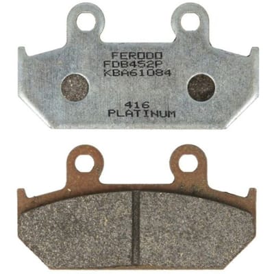 ferodo remblokje voor motorfiets cagiva 750 elefant 1993 tot 1995 6b / av / fdb452p nieuw