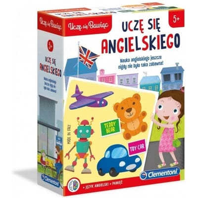 Educatief spel Ik leer Engels Speel en leer de Poolse taal Clementoni 50769 - UNI