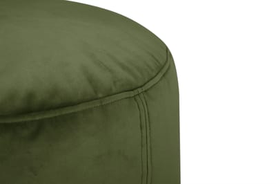 fatboy Point Velvet Kruk - recycled deep green