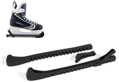 Dailygoods- Schaatsbladbeschermers antislip - 1 Paar - Verstelbaar - Zacht Plastic - Skate Beschermers - Flexibel Materiaal - Skatebeschermers