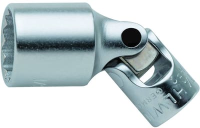 Stahlwille 402 A 3/8 01540024 Dubbel zeskant Dopsleutelinzetstuk 3/8 1/4 (6,3 mm)