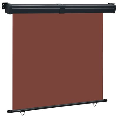 vidaXL - Balkonscherm - 175x250 - cm - bruin