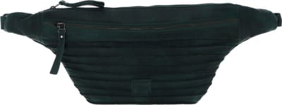 FREDsBRUDER Leren Gordeltas Schoudertas Riffel Hoza Beltbag Emerald Groen