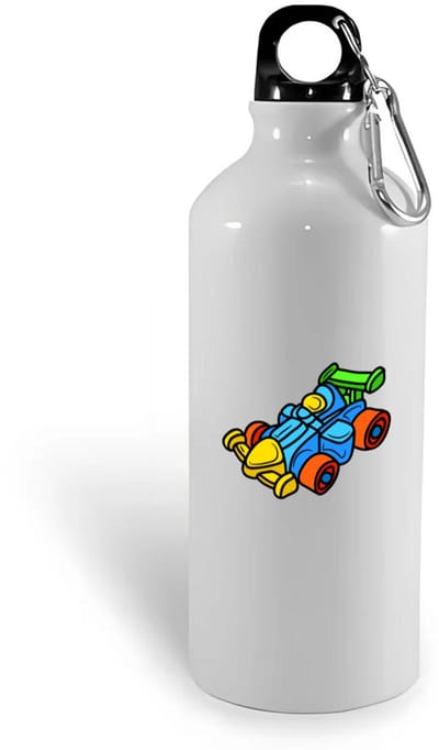 Hacebo® - Racewagen waterfles - Auto - Autosport liefhebbers - Voertuig - speelgoed auto's - water fles - 400ML