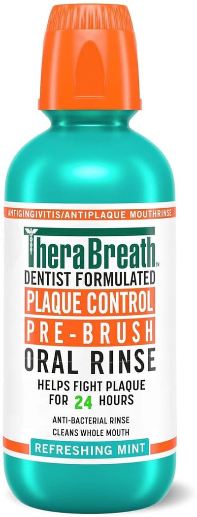 TheraBreath Plaque Control Mouthwash – Mondwater tegen Tandplak – 473 ml