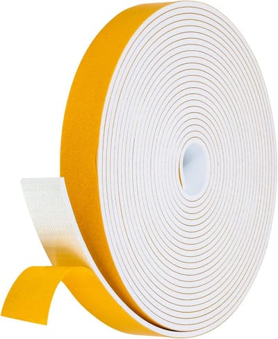 Isolatiestrip Schuimtape Hoge Dichtheid voor Deurkozijn Geluidsisolatie Wit