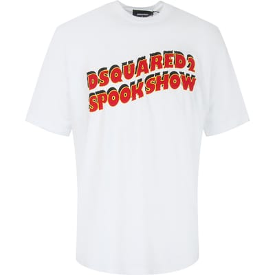 Dsquared2 Logo T-shirt Wit