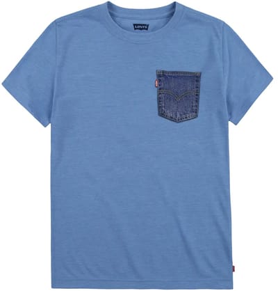 Levi´s ® Kids Graphic T-shirt Met Korte Mouwen Blauw 4 Years Kinderen