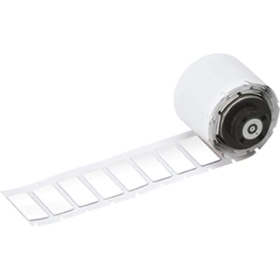 Brady M6-02-7593-WT polyester labels wit | 27 mm x 12,45 mm (origineel)