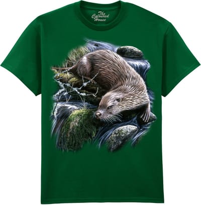 Exploring Otter The Coloured House T-shirt M