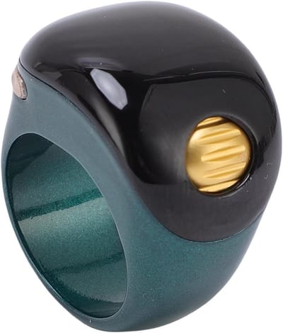 Slimme Tasbih Ring - Digitale Vingerteller - Spirituele Beoefening - Zeven Telkanalen - 3 Verstelbare Maten - Groen