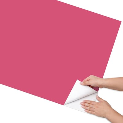 Coloray Meubel Wrap Folie - Roze Meubelfolie - 75x150 cm - Decoratiefolie Zelfklevend Energie roze - Meubelfolie Zelfklevend - Minimalist Meubelfolie - Wrapfolie Keuken - Wanddecoratie - Achtergronden en patronen
