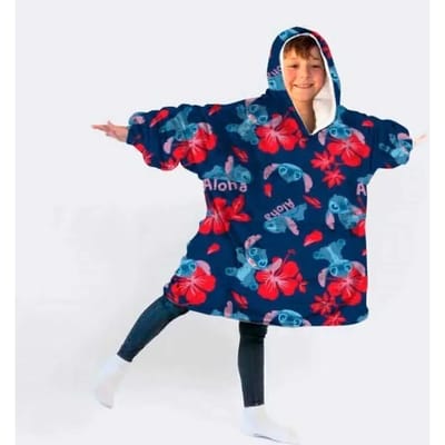 Junior Oversized Hoodie Disney Stitch