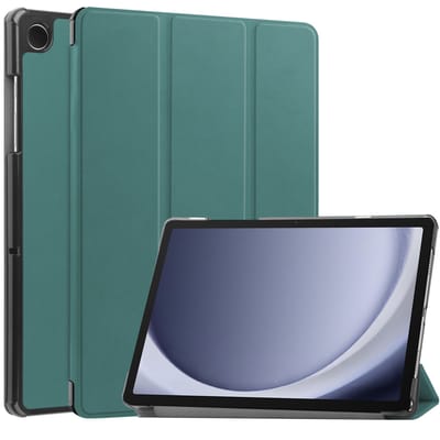 imoshion Tablet Hoes - Geschikt voor Samsung Galaxy Tab A9 Plus - Trifold Bookcase - Donkergroen