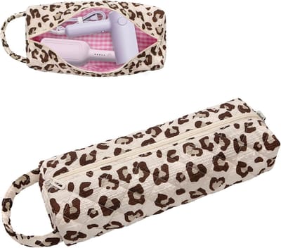 Reisstylerset met Rechte Stylingtool, Beschermmat en Tas voor Haarstyling en Warmtebescherming