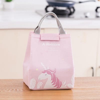 Cartoon Koeltas Lunchtas voor Picknick Kinderen Vrouwen Reizen Thermische Ontbijt Organizer Geïsoleerde Waterdichte Opbergtas Lunchbox Sac