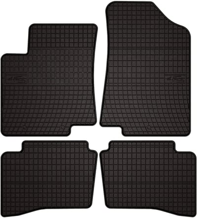 Wielganizator SolidPRO - Rubber Automatten - Kia Rio III UB Hatchback - Zwart - Passend