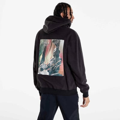 Nike Jordan Flight Heritage - Hoodie - Maat S - Zwart / Zwart - Jordan - Basketbal - Heren Hoodie voor Mannen