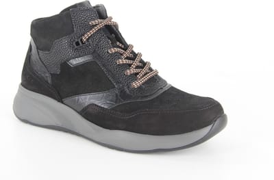 Durea - 9778 H - Half-hoge schoenen - Kleur: Zwart - Maat: 38