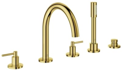 Grohe Atrio Inbouw vijfgats badrandcombinatie Goud, 29407GL0