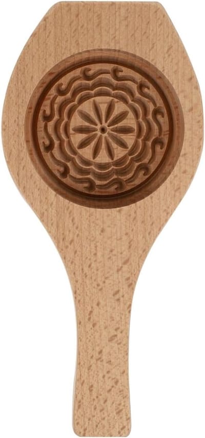Houten Mooncake Mallen voor Traditionele Bakkerij met Creatief Bloemmotief en Keukenaccessoires voor Feestelijke Gelegenheden en Arabische Gebakjes
